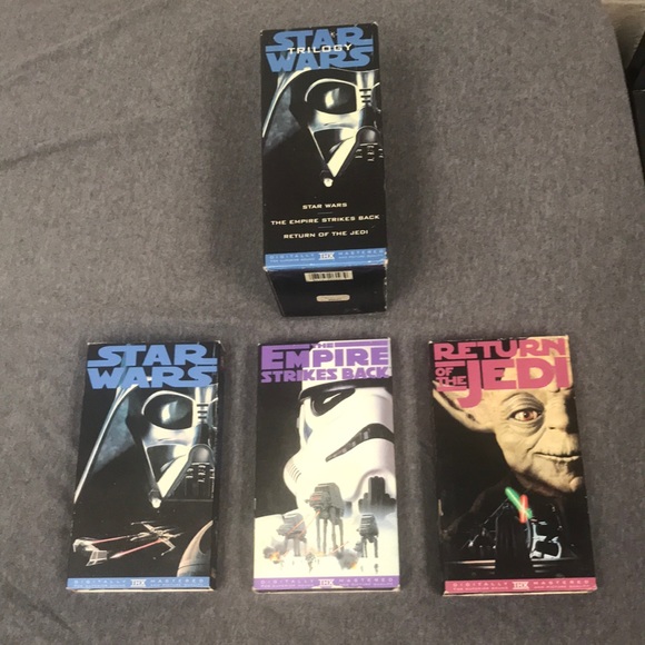 Star Wars Trilogy 1995 Box Set VHS - Picture 1 of 11